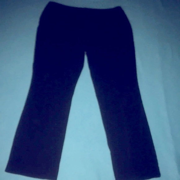 ST. JOHN’S BAY stretchy high waist boot cut black jeans size 12 - Picture 2 of 9